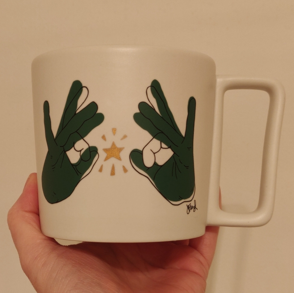 2019 Starbucks ASL Jena Floyd 12oz Mug